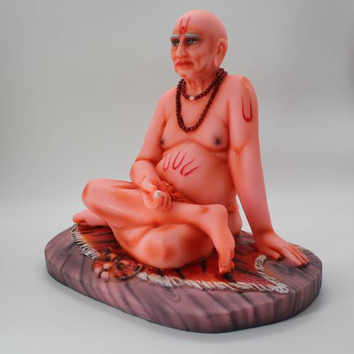 Lord Dattatreya Shri Akkalkot Swami Samarth Maharaj Idol Statue for Car Dashboard and Home Table Decor